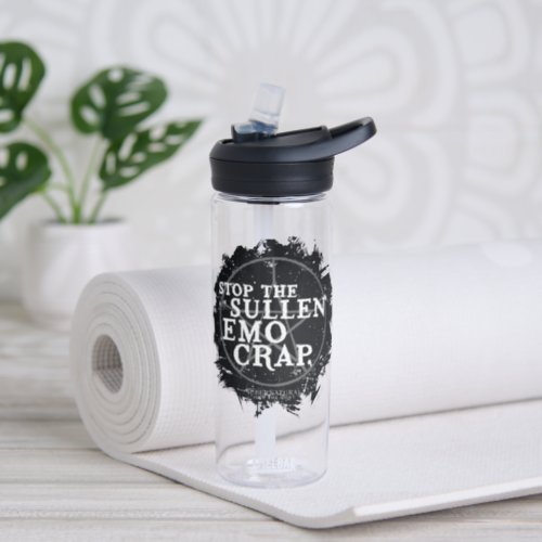 Supernatural Emo Quote Water Bottle