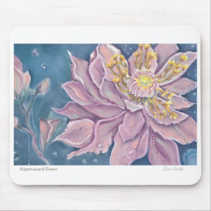 Supernatural Flower Mouse Pad