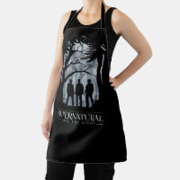 Supernatural Forest Silhouette Graphic