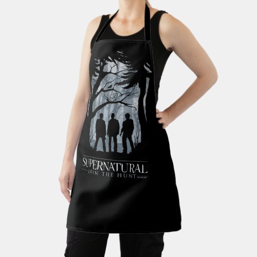 Supernatural Forest Silhouette Graphic Apron