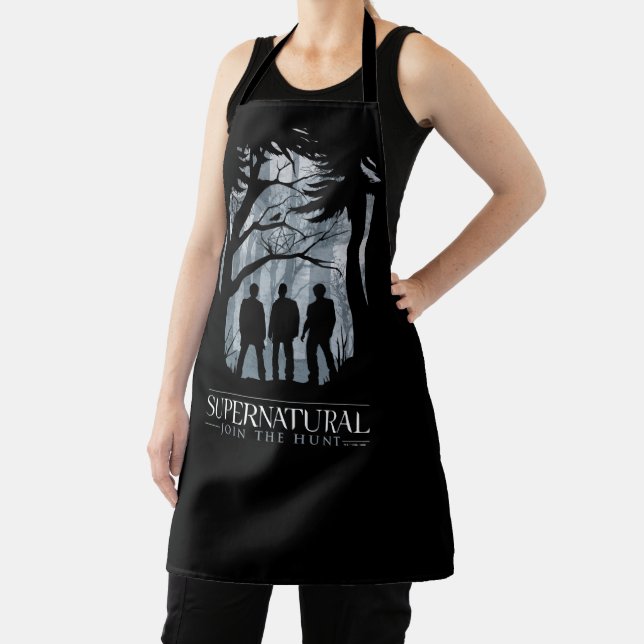Supernatural Forest Silhouette Graphic Apron (Insitu)