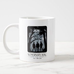 Supernatural Forest Silhouette Graphic Giant Coffee Mug