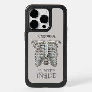Supernatural "Hunter Inside" Ribcage Graphic OtterBox iPhone 14 Pro Case