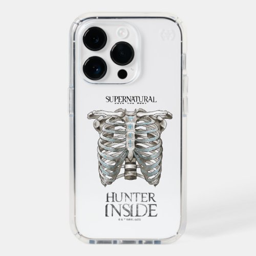 Supernatural Hunter Inside Ribcage Graphic Speck iPhone 14 Pro Case