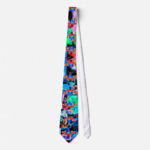 Supernatural - Inkblot Moth Comic Book Style Tie