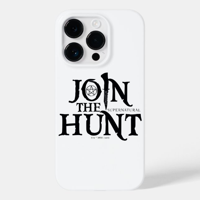 Supernatural "Join the Hunt" Case-Mate iPhone Case (Back)