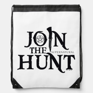 Supernatural "Join the Hunt" Drawstring Bag