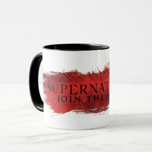 Supernatural "Join the Hunt" Red Splash Mug