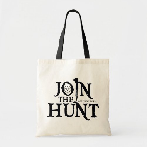 Supernatural Join the Hunt Tote Bag