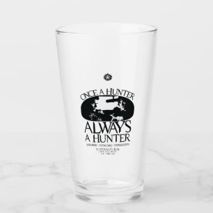 Supernatural "Once a Hunter, Always a Hunter" Glass