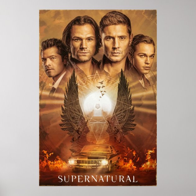 Supernatural Season 15 Poster | Zazzle