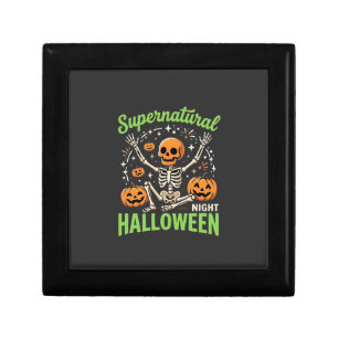 Supernatural Skeleton Halloween Vector Design_1 Gift Box