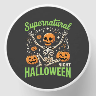 Supernatural Skeleton Halloween Vector Design_1 Mini Candle Favors