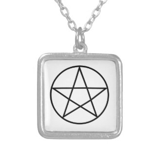 Supernatural Symbol Series #4 Silver Plated Necklace