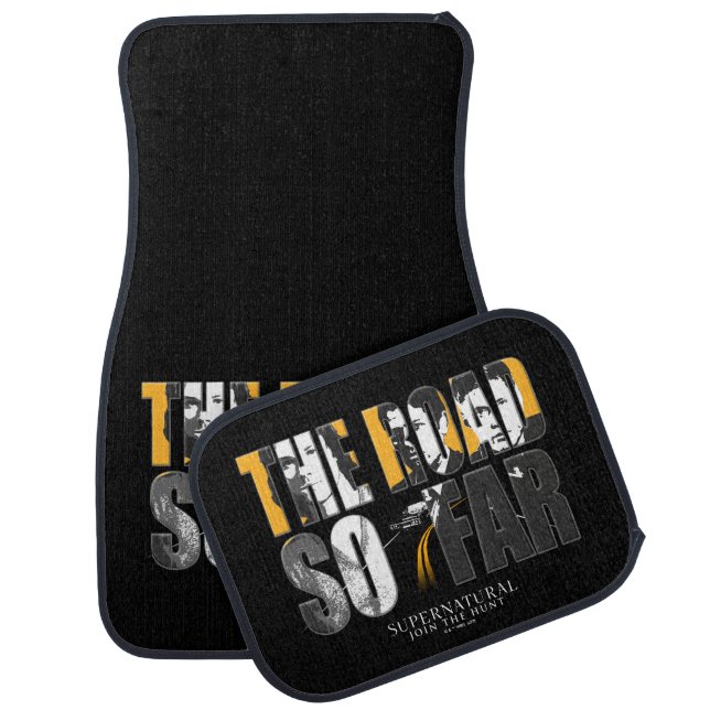 Supernatural "The Road So Far" Car Floor Mat (Set)