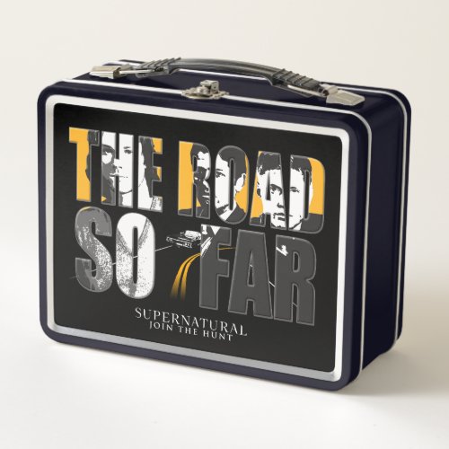 Supernatural The Road So Far Metal Lunch Box