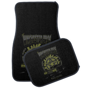 Supernatural "The Winchester Bros" Car Graphic Floor Mat
