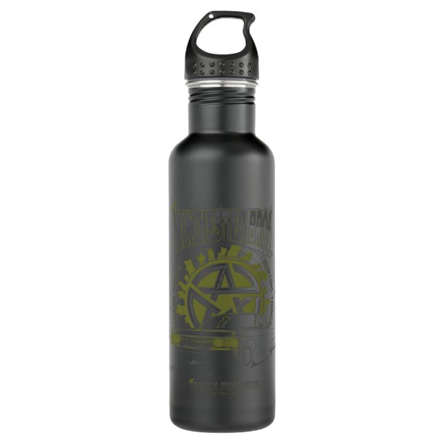 Supernatural "The Winchester Bros" Car Graphic Stainless Steel Water Bottle (Front)