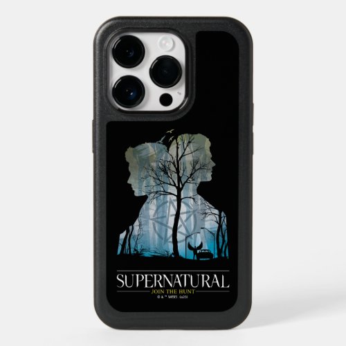 Supernatural Winchester Bros Forest Graphic OtterBox iPhone 14 Pro Case