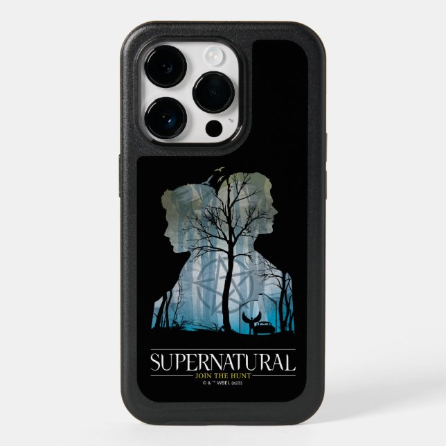Supernatural Winchester Bros Forest Graphic Otterbox iPhone Case (Back)