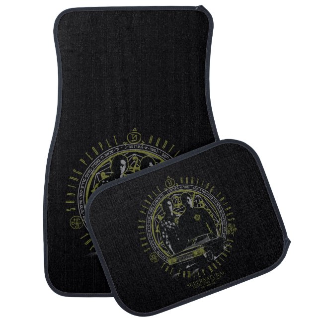Supernatural Winchester Brothers Family Business Car Floor Mat (Set)