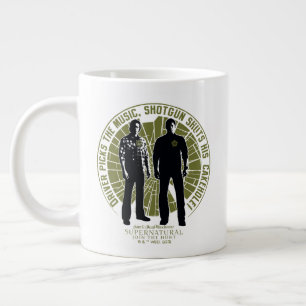 Supernatural Winchester Brothers "Shotgun" Giant Coffee Mug