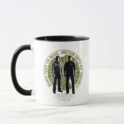 Supernatural Winchester Brothers Shotgun Mug