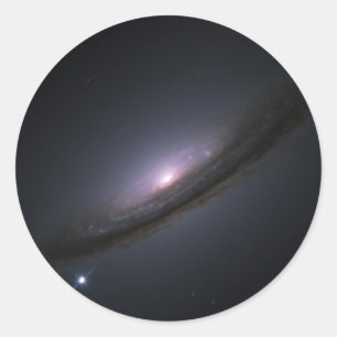 Supernova 1994D disk galaxy NASA Classic Round Sticker