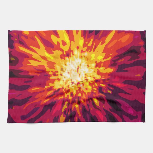 Supernova Blast Kitchen Towel (Horizontal)