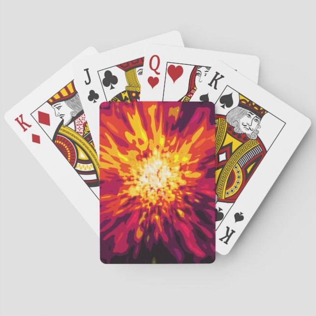 Supernova Blast Poker Cards (Back)