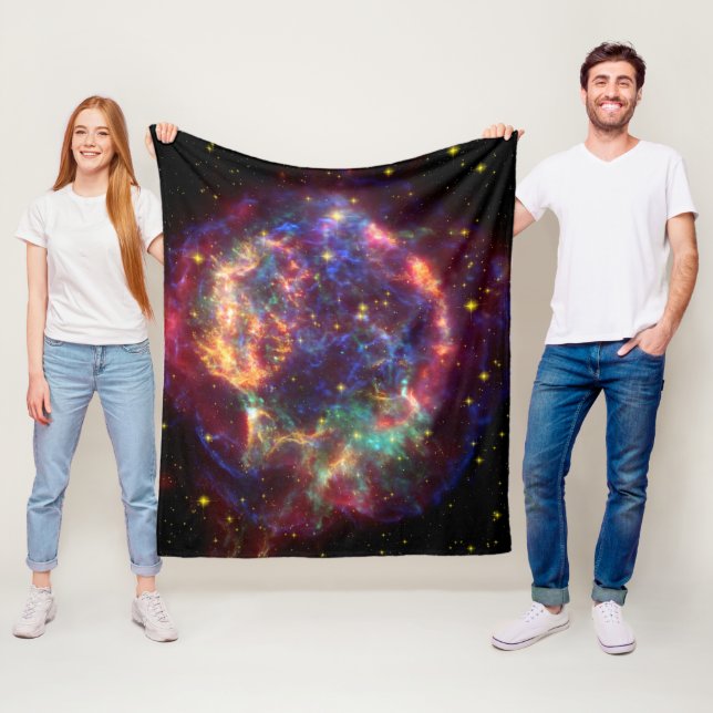 Supernova Cassiopeia A Fleece Blanket (In Situ)