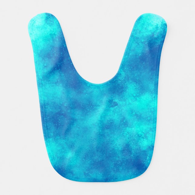 SuperNova cloud effect Baby Bib (Front)