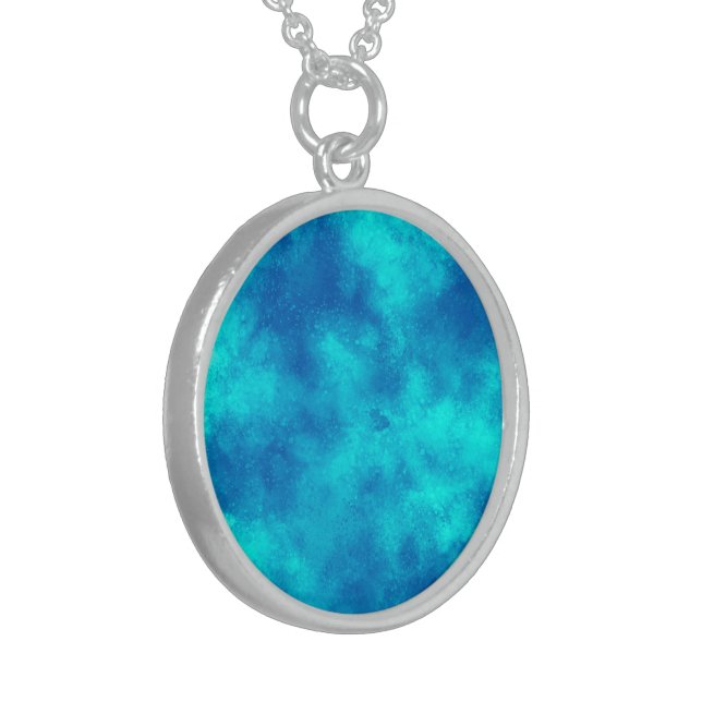 Supernova Cloud Effect Necklace (Front Left)