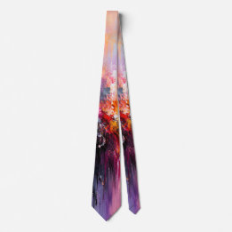 Supernova Dream Abstract Neck Tie