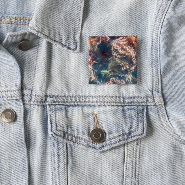 Supernova Remnant Cassiopeia A. Button (In Situ)