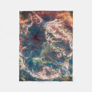 Supernova Remnant Cassiopeia A. Fleece Blanket