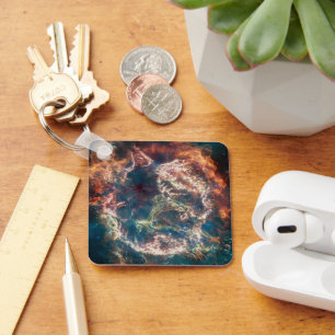 Supernova Remnant Cassiopeia A. Keychain