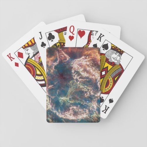 Supernova Remnant Cassiopeia A Playing Cards