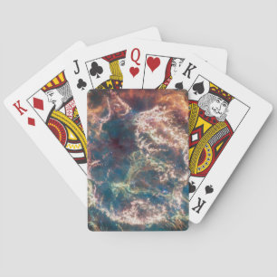 Supernova Remnant Cassiopeia A. Poker Cards