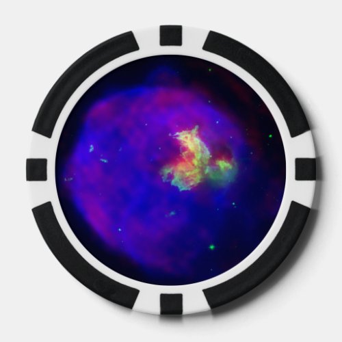 Supernova Remnant Menagerie Poker Chips
