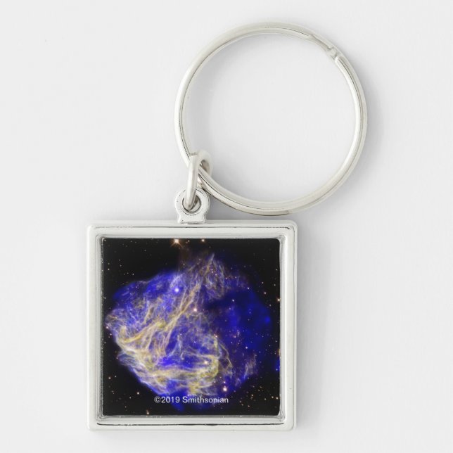 Supernova Remnant N49 Keychain (Front)