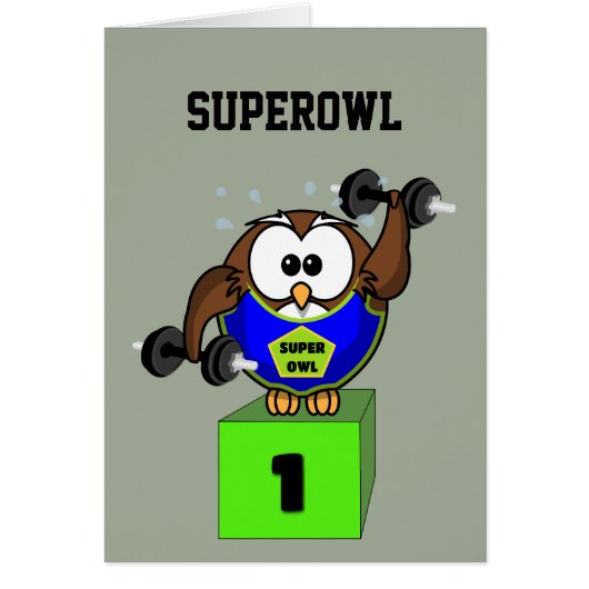 SuperOwl Cards (Front)