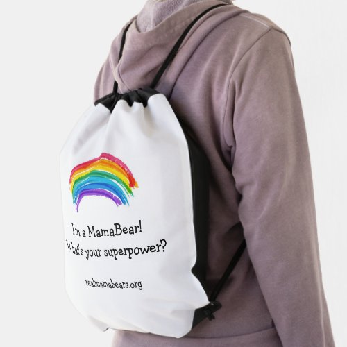 Superpower Drawstring Backpack