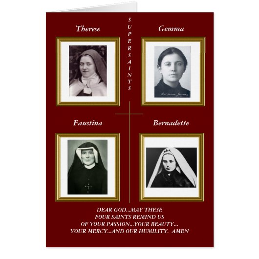 SUPERSAINTS CARDS (Front)