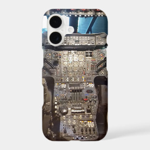 Supersonic Aircraft Cockpit Photo iPhone 17 Case