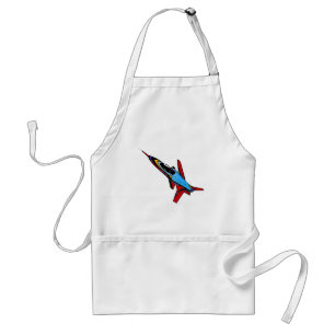 Supersonic Airforce Jet-Fighter Design for Pilots Adult Apron