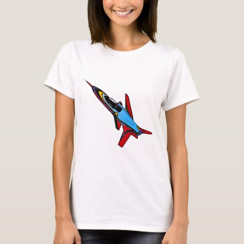 Supersonic Airforce Jet_Fighter Design for Pilots T_Shirt