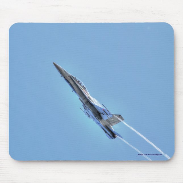 Supersonic Airforce Jet-Fighter Designer Gift Mouse Pad (Front)