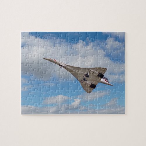 Supersonic Concorde G_BOAB Jigsaw Puzzle