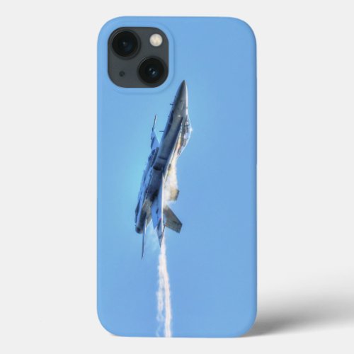 Supersonic F_18 Jet_Fighter Design for Pilots iPhone 13 Case